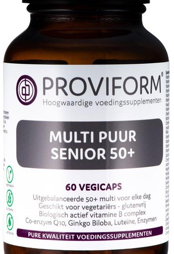 Proviform Multi puur senior 50+ (60 Vegetarische capsules)