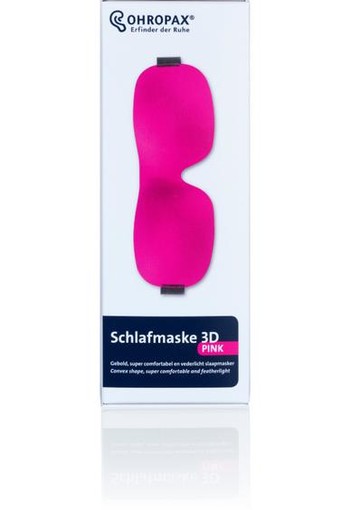 Ohropax Slaapmasker roze 1 stuk