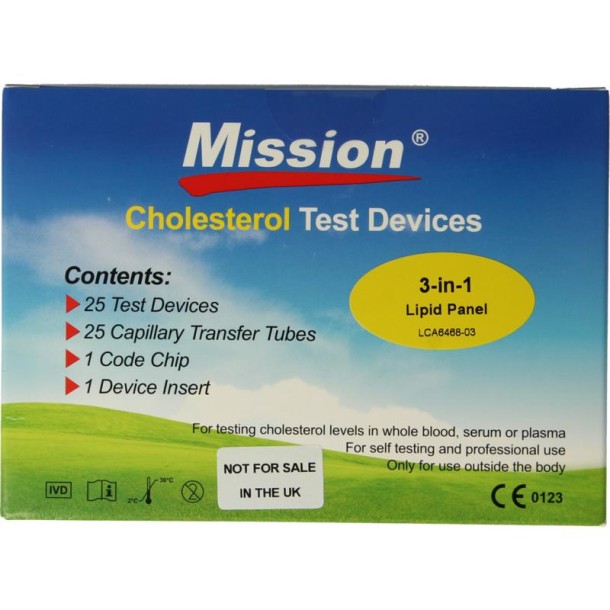 Swiss Point Mission cholesterolmeter 3-in-1 (1 Set)