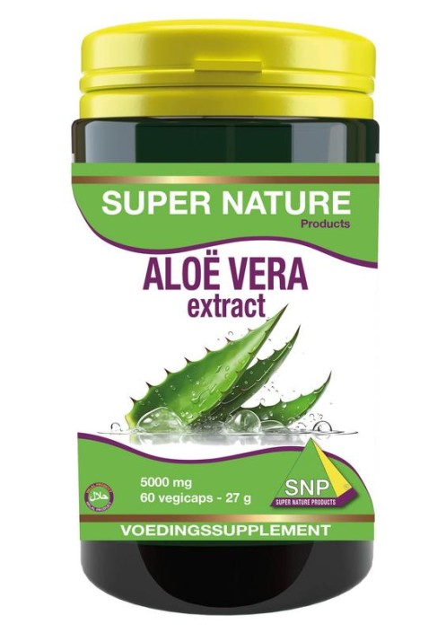 SNP Aloe vera 5000 mg puur (60 Capsules)