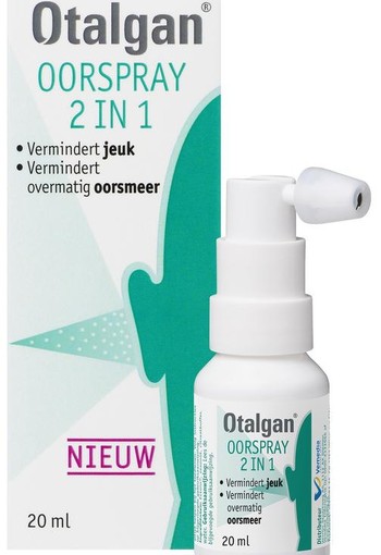 Otalgan Oorspray 2 in 1 (20 Milliliter)