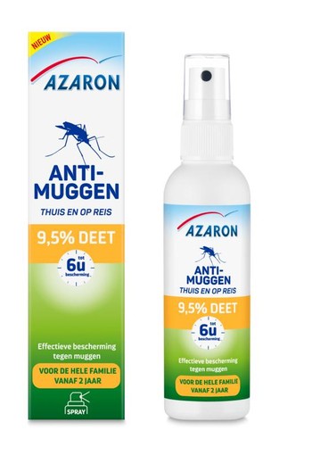 Azaron Anti muggen 9.5% deet spray 100 ml