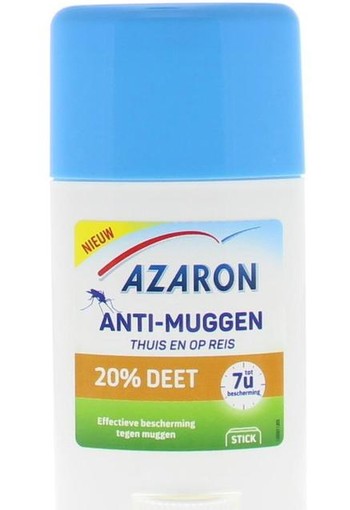 Azaron Anti-Muggen 20% DEET stick 50ml