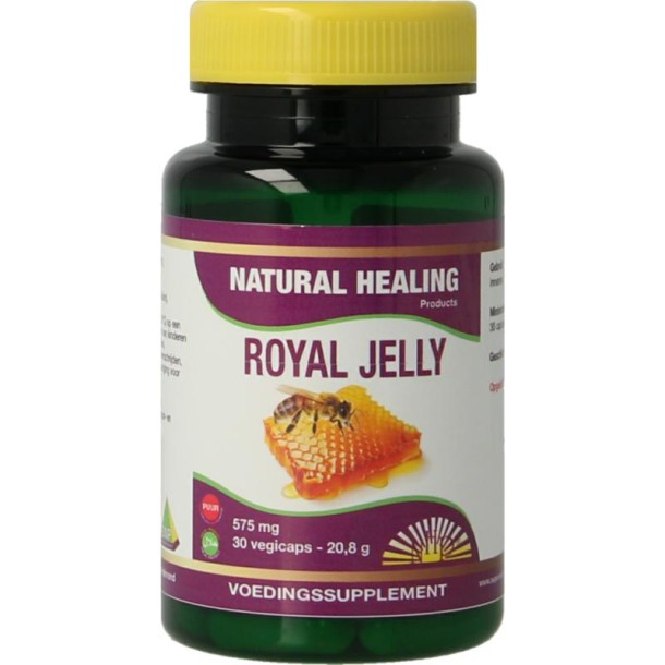 NHP Royal jelly 2000mg puur (30 Vegetarische capsules)