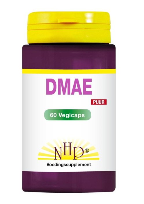 NHP DMAE 350mg puur (60 Vegetarische capsules)