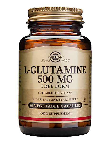 Solgar Vitamins L-Glutamine 500 mg ( 50 capsules )