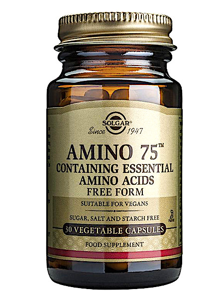Solgar Amino 75™ (Vrije vorm) Amino 75 (30 capsules)