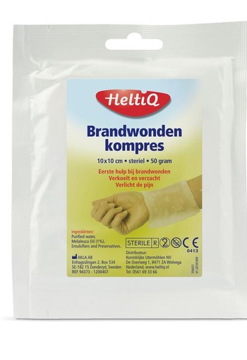 Heltiq Brandwondenkompres (1 Stuks)