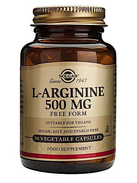 Solgar L-Arginine 500mg (50 capsules)