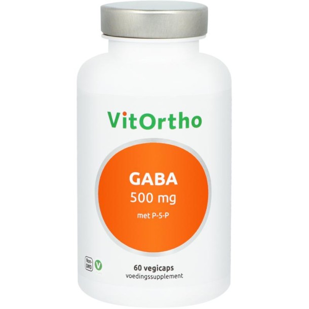 Vitortho GABA 500 mg (60 Vegetarische capsules)