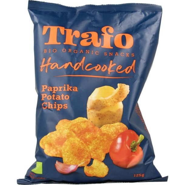 Trafo Chips handcooked paprika bio (125 Gram)