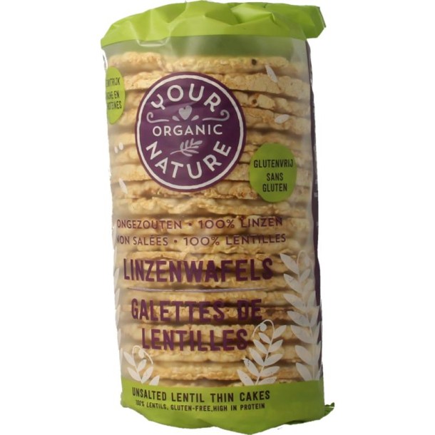 Your Organic Nat Linzenwafels bio (100 Gram)