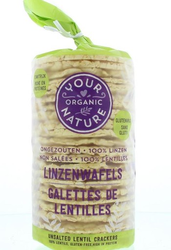 Your Organic Nat Linzenwafels bio (100 Gram)