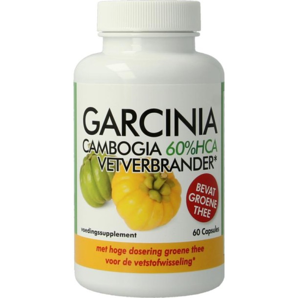 Natusor Garcinia cambogia 60% HCA vetverbrander (60 Capsules)