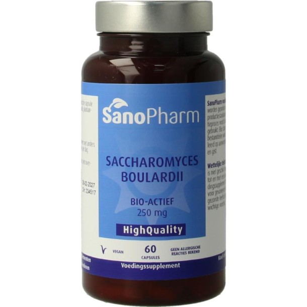 Sanopharm Saccharomyces boulardii (60 Capsules)