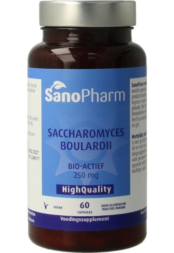 Sanopharm Saccharomyces boulardii (60 Capsules)