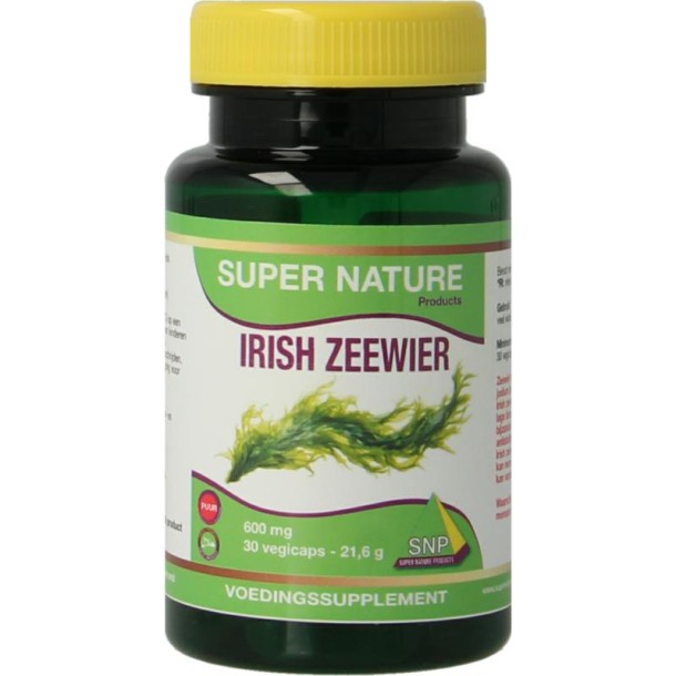 SNP Irish zeewier 600 mg puur 900mcg jodium (30 Capsules)