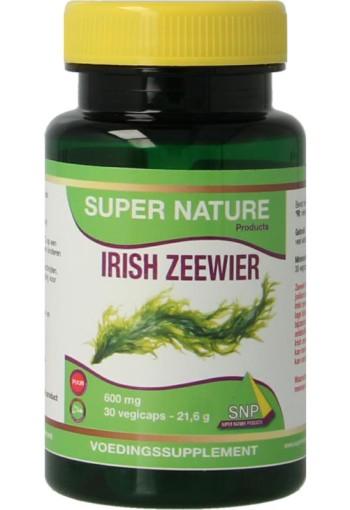 SNP Irish zeewier 600 mg puur 900mcg jodium (30 Vegetarische capsules)