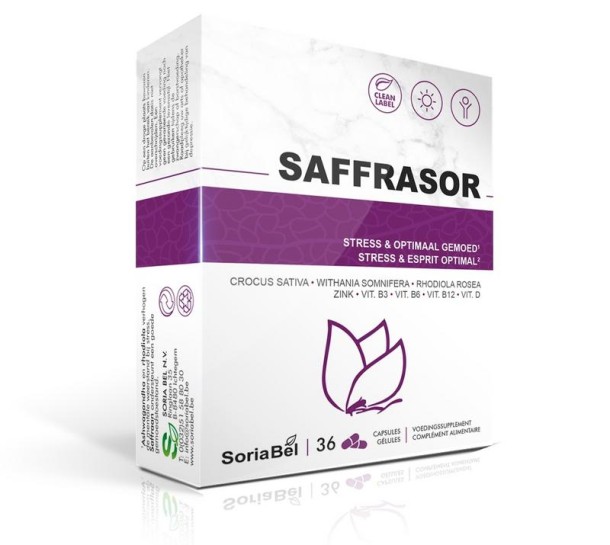 Soriabel Saffrasor (36 Capsules)