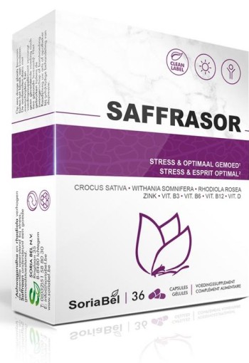 Soriabel Saffrasor (36 Capsules)