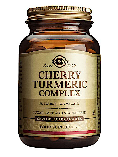 Solgar Cherry Turmeric Complex (Kers / geelwortel) (60 capsules)