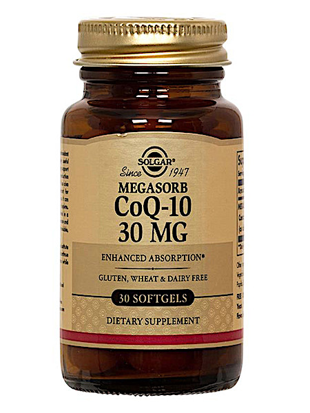 Solgar Vitamins Co-Enzyme Q-10 30mg (30 softgels)