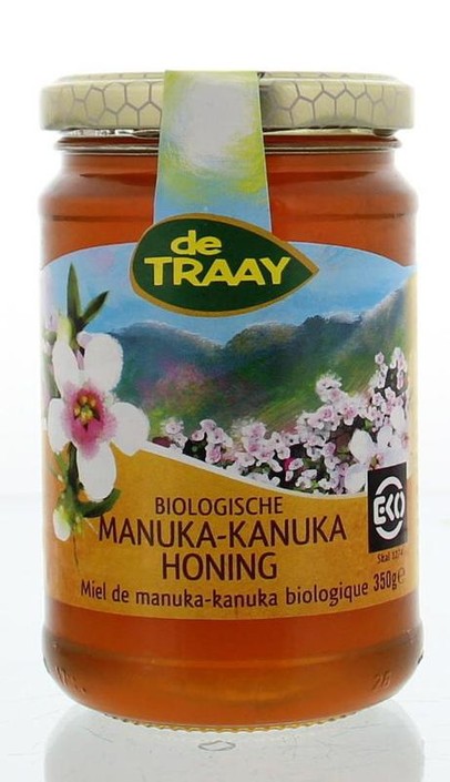 Traay Manuka kanuka honing bio (350 Gram)