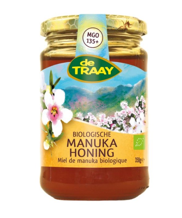 Traay Manuka kanuka honing bio (350 Gram)