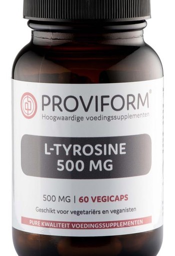 Proviform L-Tyrosine 500 mg (60 Vegetarische capsules)