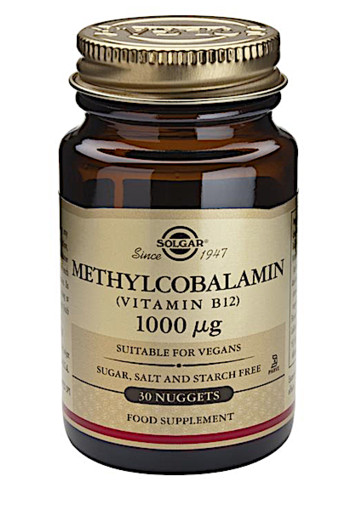 Solgar Vitamins Methylcobalamin 1000mcg (30 tabletten)