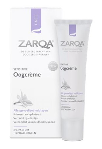 Zarqa Face oogcreme sensitive (15 ml)