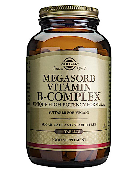 Solgar Vitamins Megasorb Vitamin B-Complex (100 tabletten)