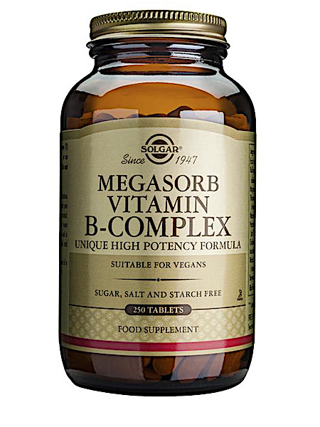 Solgar Vitamins Megasorb Vitamin B-Complex (250 tabletten)