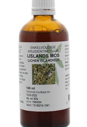 Cruydhof Lichen island / ijsland mos tinctuur (100 Milliliter)