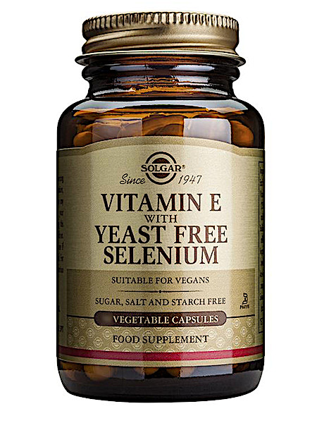 Solgar Vitamins Vitamin E with Selenium (100 capsules)