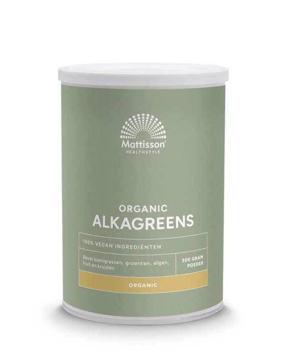 Mattisson Organic Alkagreens poeder bio (300 Gram)