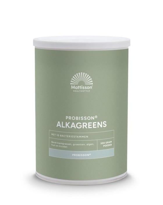 Mattisson Probiotic alkagreens poeder (300 Gram)