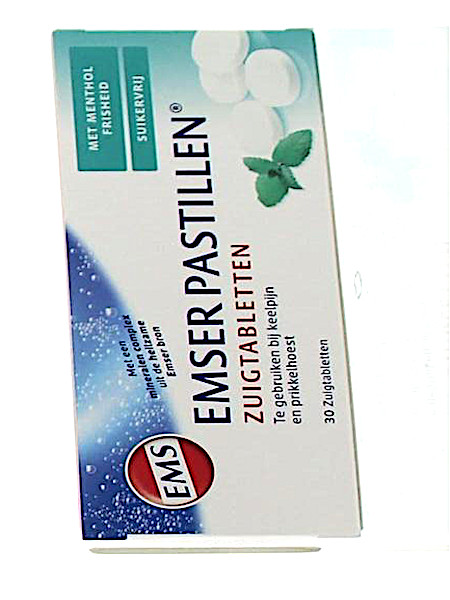 Emser Pastillen zonder menthol (30 Zuigtabletten)