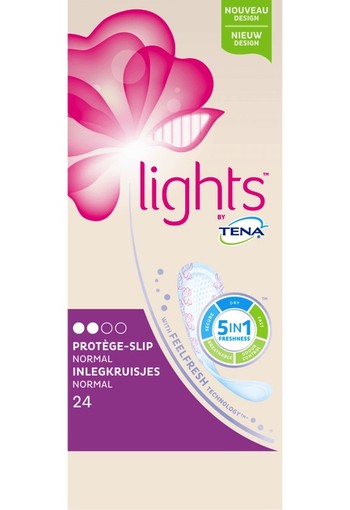 Tena Lights Inlegkruisjes Normaal 24 stuks 