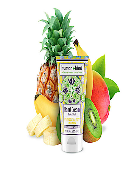 Human+Kind Hand elleboog voet creme tropical vegan (50 Milliliter)