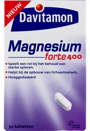 Davitamon Magnesium 400 mg Tabletten 30 stuks 