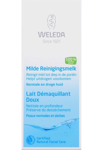 Weleda Milde Reinigingsmelk 100ml