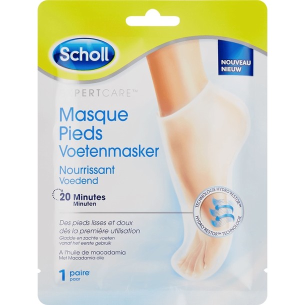 Scholl Voedend Voetenmasker 1 stuk