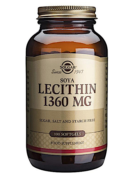 Solgar Vitamins Lecithin 1360mg (100 softgels)
