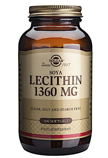 Solgar Vitamins Lecithin 1360mg (100 softgels)