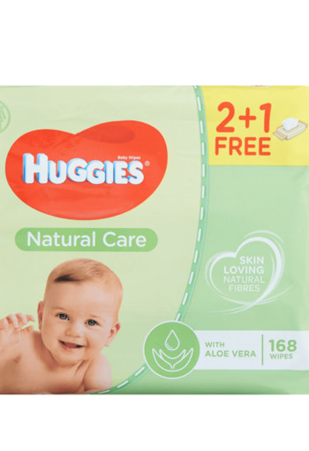 Huggies Natural Care Wipes 3 stuks