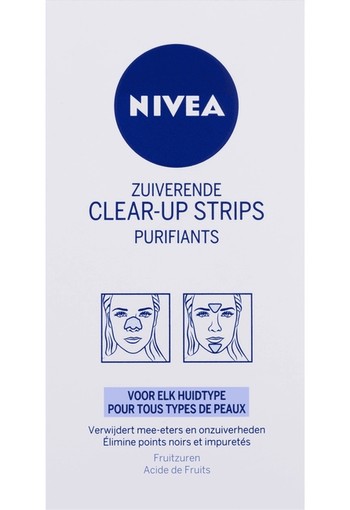 Nivea Visage clearup strip (6 stuks)