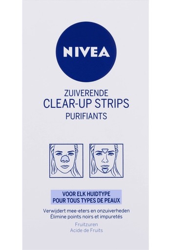 Nivea Visage clearup strip (6 stuks)