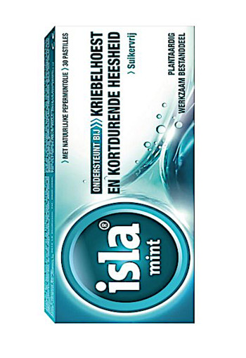 Isla Mint keelpastille (30 Pastilles)