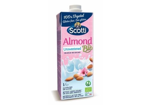 Riso Scotti Almond drink ongezoet bio (1 Liter)